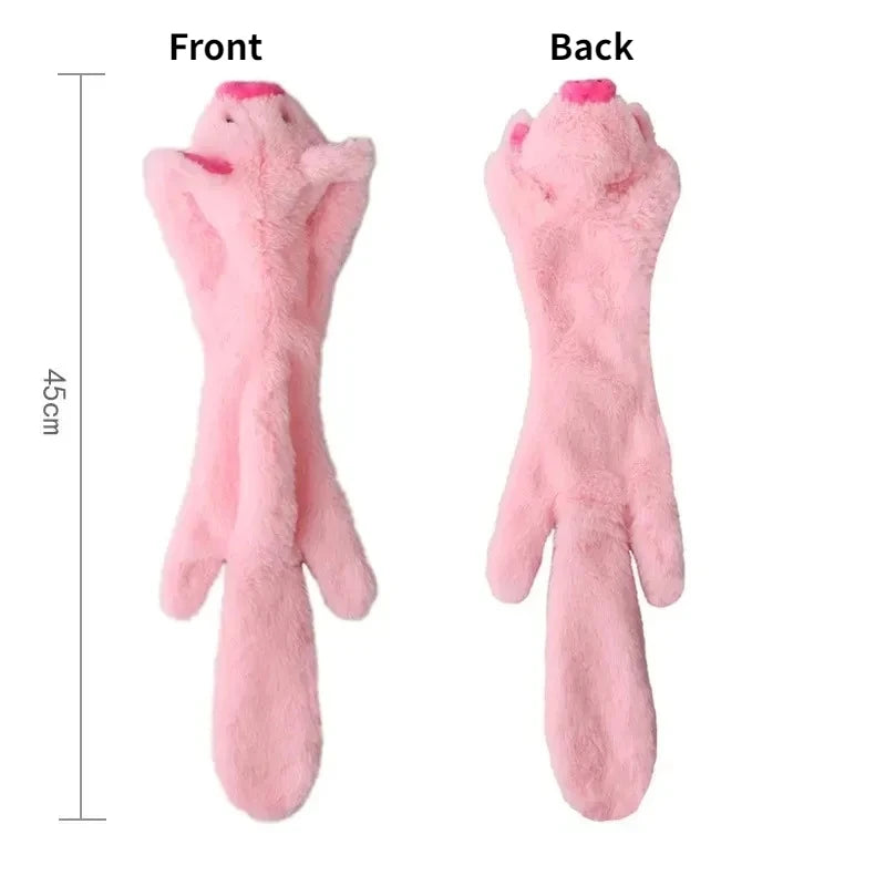 CalmNuzzle Squeaky Crinkle Animal Dog Toy
