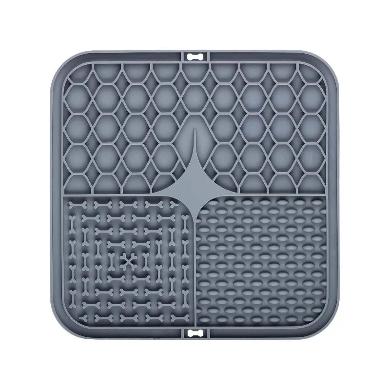 Calm Lick Mat for Dogs – Bath, Grooming & Slow Feeding