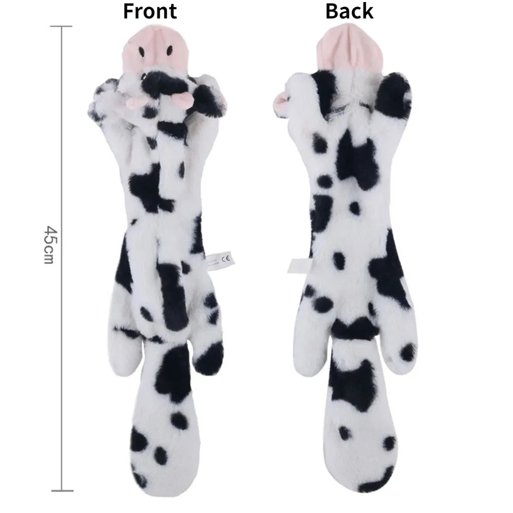 CalmNuzzle Squeaky Crinkle Animal Dog Toy