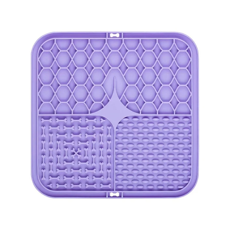 Calm Lick Mat for Dogs – Bath, Grooming & Slow Feeding