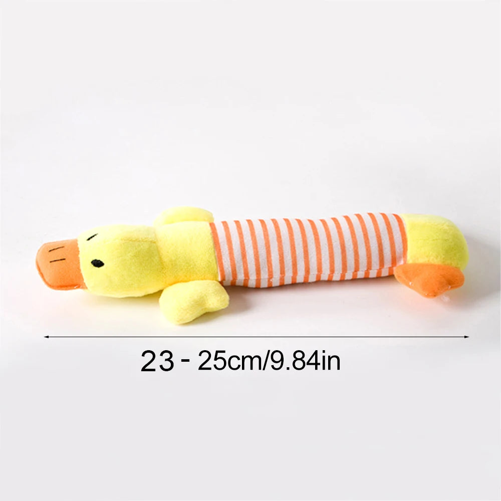 CalmNuzzle Squeaky Crinkle Animal Dog Toy