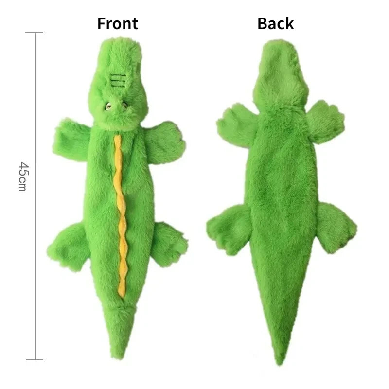 CalmNuzzle Squeaky Crinkle Animal Dog Toy