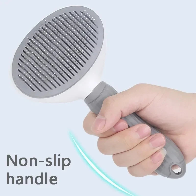 CalmNuzzle Self-Cleaning Slicker Brush