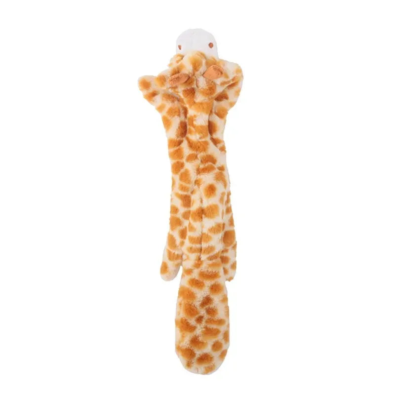 CalmNuzzle Squeaky Crinkle Animal Dog Toy
