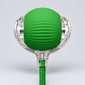 CalmNuzzle Chase Ball in green, front view